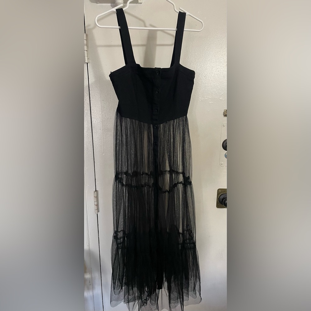 Jealous Tomato Black Denim Jacket Dress